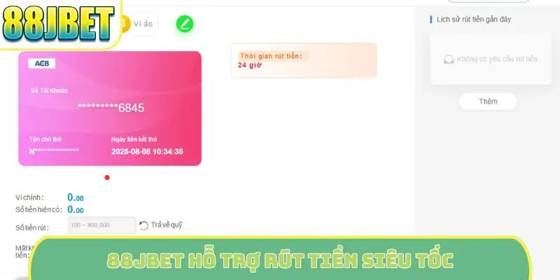 88Jbet hỗ trợ rút tiền siêu tốc