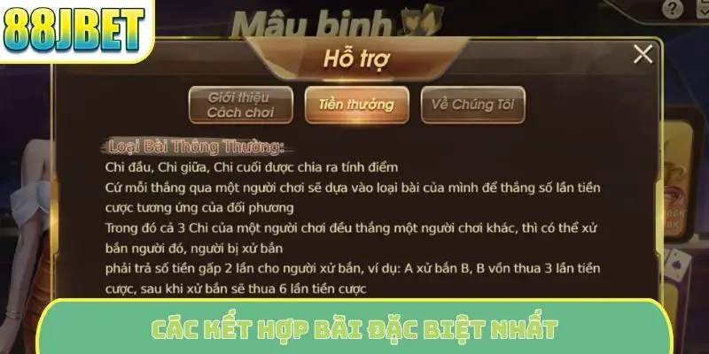 Các kết hợp bài đặc biệt nhất