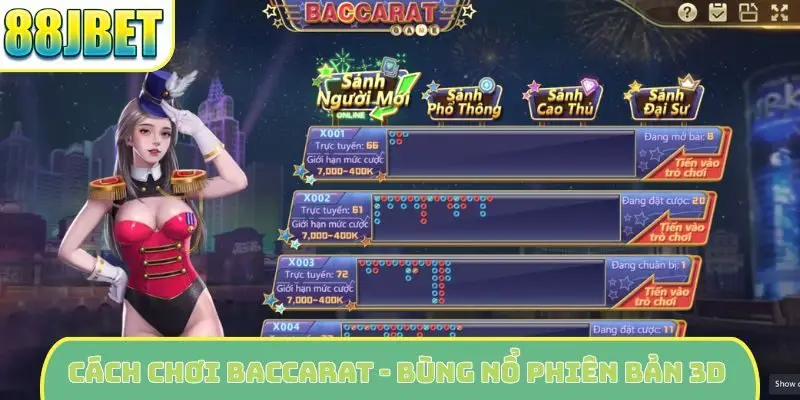 Cách chơi Baccarat