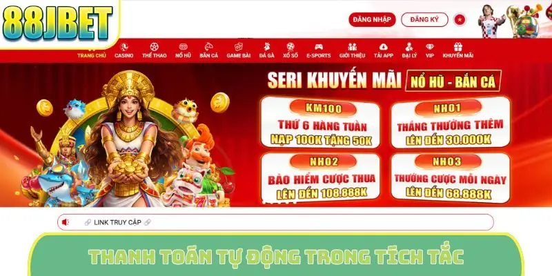 Thanh toán tự động trong tích tắc